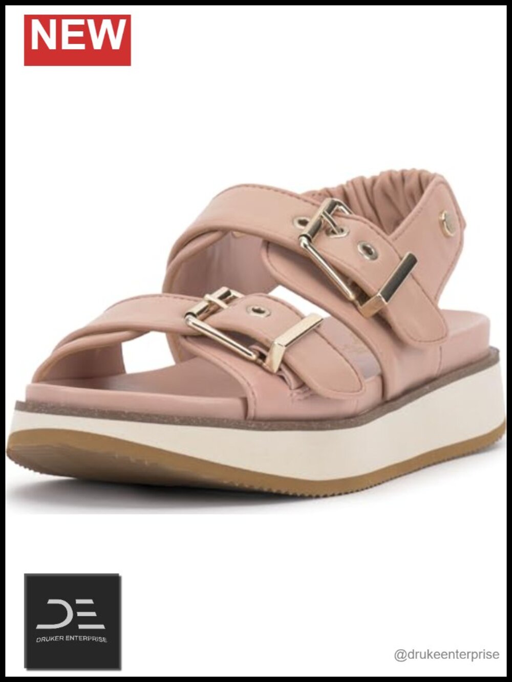 Vince Camuto Anivay Women's Platform Leather Slingback Sandals